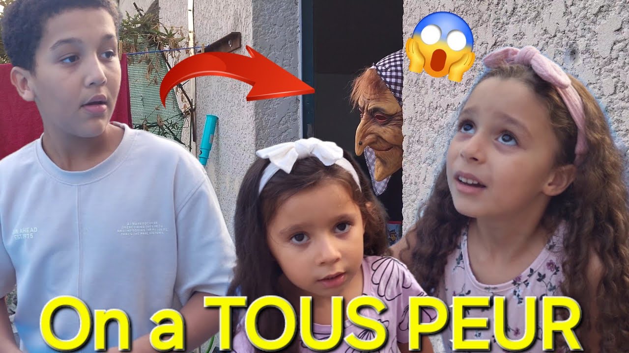 Notre COUSIN a PROVOQUÉ la SORCIÈRE ont a PEUR