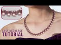 How To Make A Pearl Necklace - Easy Jewelry Tutorial For Beginners