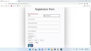 JavaScript Form Validation