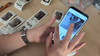 Walkprint app for tiny cat thermal printer