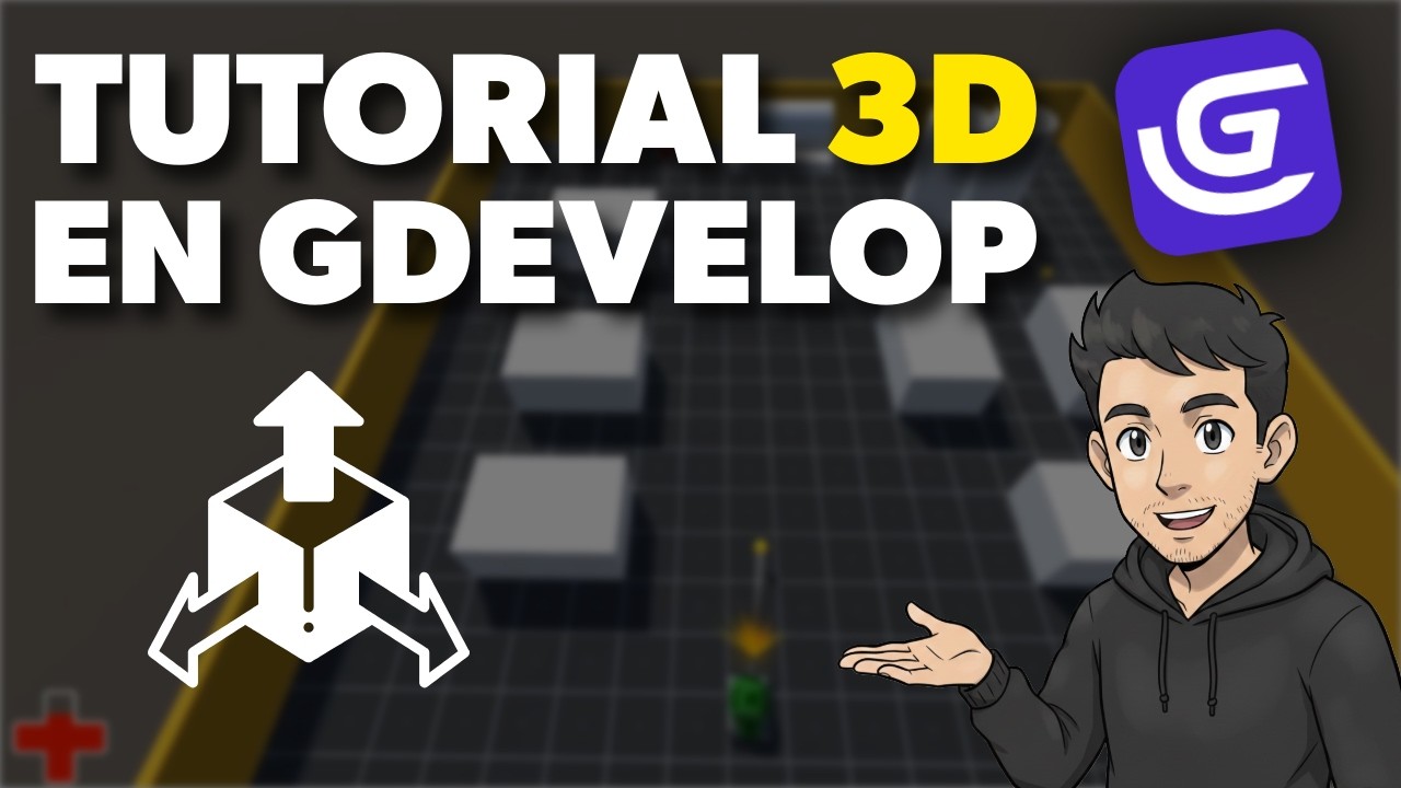 3D para principiantes en GDevelop - YouTube