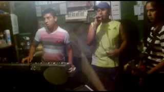 Video thumbnail of "grupo Pal barrio ensayo te quiero a ti cober de nestor en bloque"