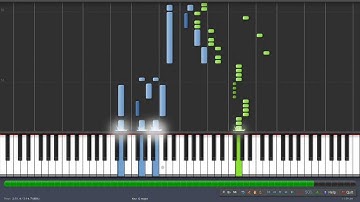 Czerny Exercise 22 from School of Velocity at 75BPM in Synthesia