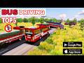 TOP 5 BUS DRIVING OFFLINE GAMES ON MOBILE / realistic bus driving simulator games for android ios