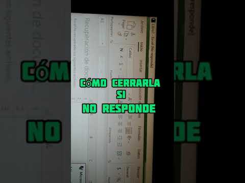 Video: ¿Cómo fuerzo el cierre de Excel?