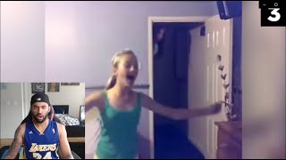 TRY NOT TO GET SCARED 10 Creep Ghost Sightings Caught On Tape REACTION! screenshot 5
