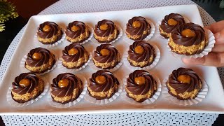 Dessert in 5 minutes! Without oven! They're melt in your mouth delicious and easy and you'll make th