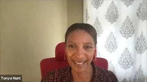 Tonya Hunt presents at Breakthrough Festival 2021