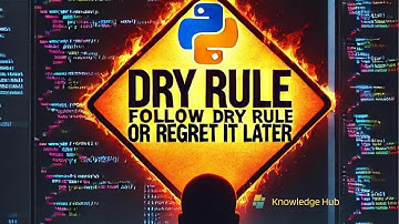 STOP Ignoring the DRY Rule in Python Programming