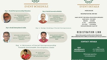 Faculty Development Programme on Social Entrepreneurship (Day - 5)