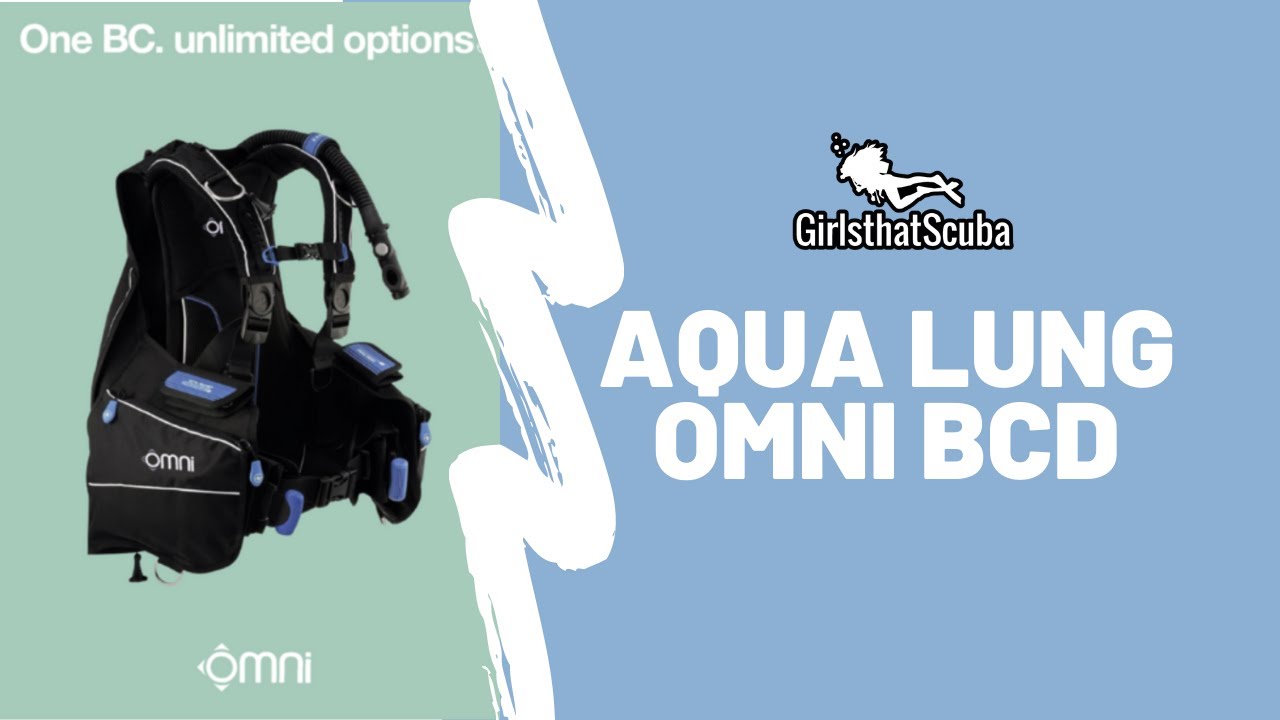 Aqua Lung Omni BCD - unboxing and how to put together - YouTube