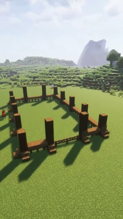 ЗАГОН ДЛЯ ЖИВОТНЫХ В МАЙНКРАФТ.MINECRAFT #minecraft #minecraftbuilding ...