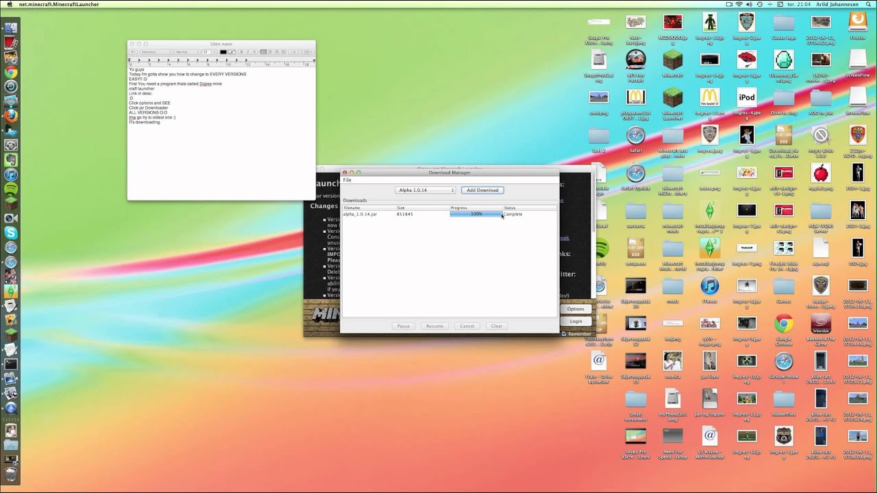 Minecraft Version changer