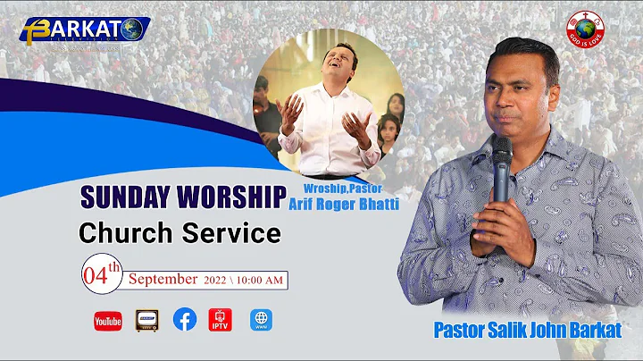 -- Sunday Church Service  || Barkat Tv || 04 , Sep...