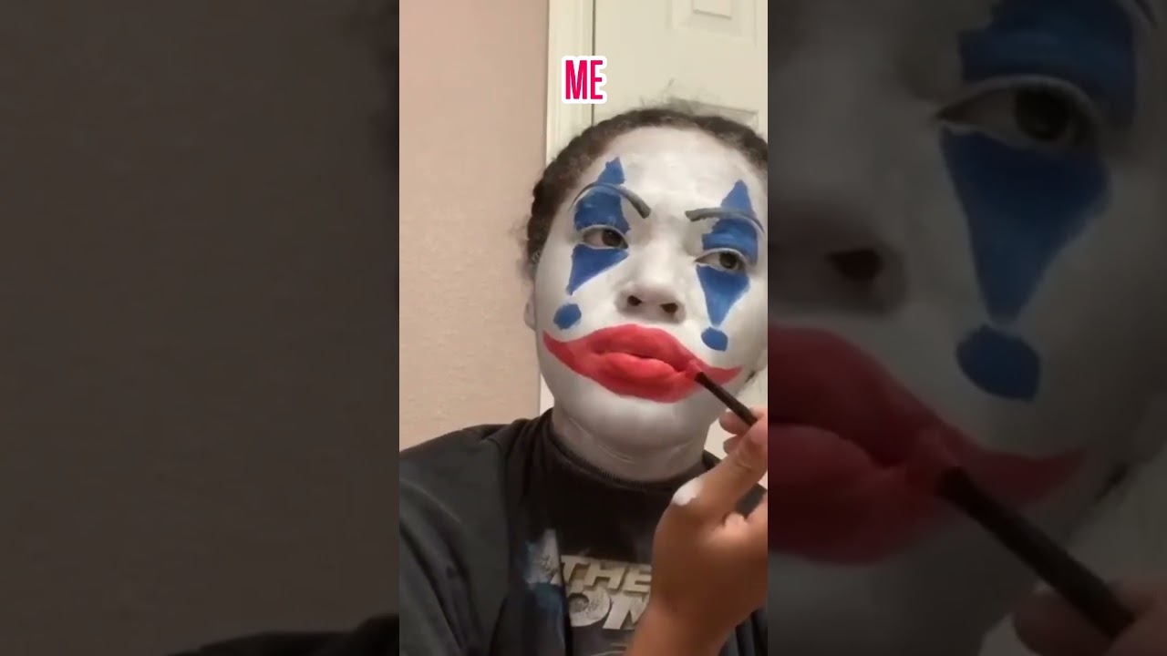 now I’m ready to match his energy 😆🎭 #jokerenergy #clownvibes #crushproblems