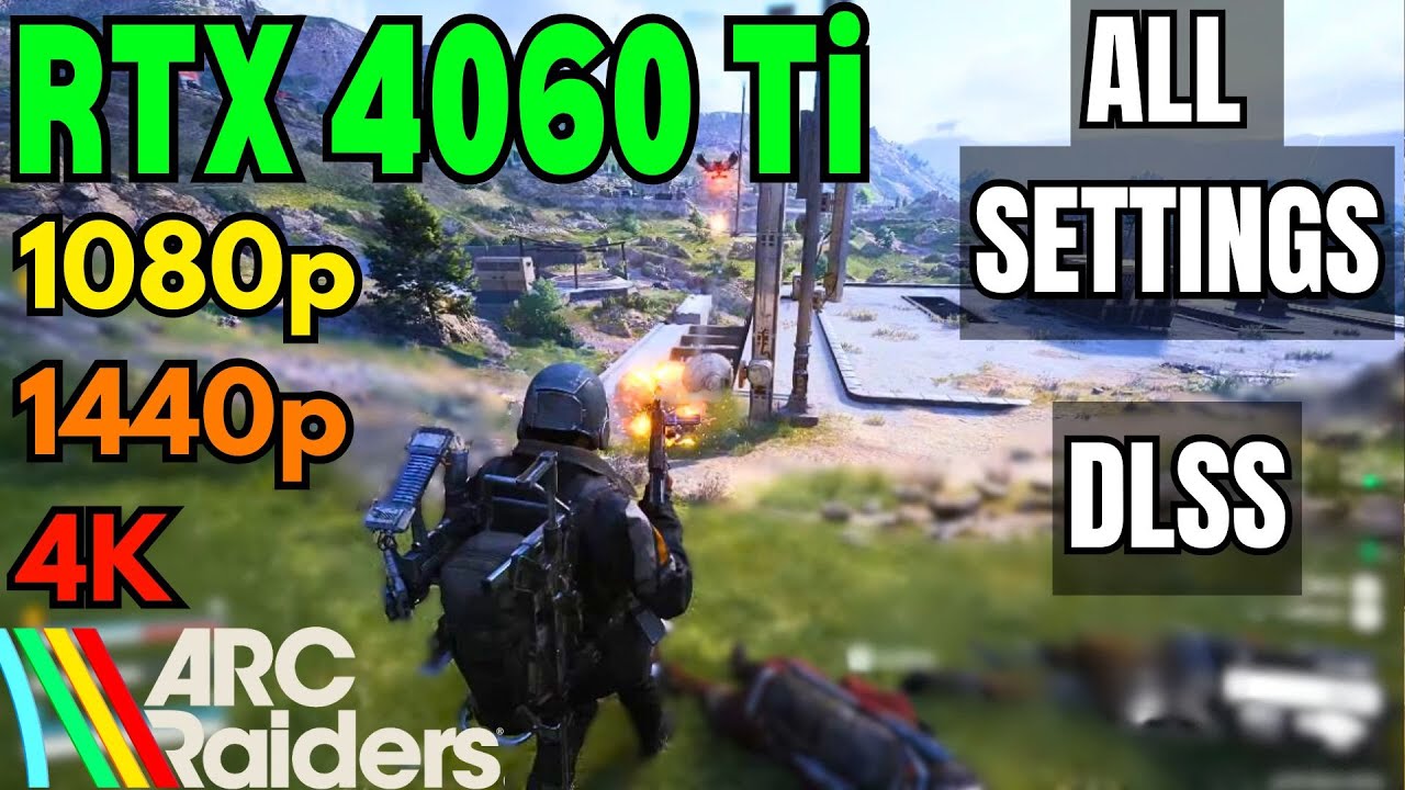 RTX 4060 Ti PUSHED to the LIMIT in ARC Raiders! 🔥Full Benchmark + DLSS & Frame Generation Results