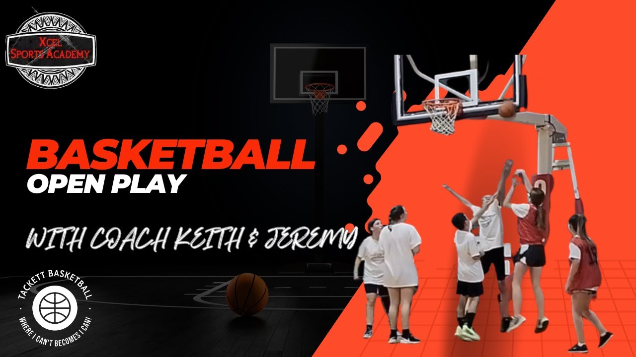 Basketball open play at XCEL Sports Academy YouTube