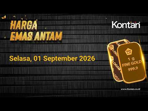 Harga Emas Antam Terkikis Hari Ini (1 September 2026)