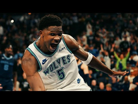 High Quality Anthony Edwards Clips for Edits! (2023-24)