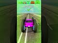 Tiny big wheels amp giant Cars Vs Donut Tunnel BeamNGDrive