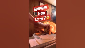 Scrap Metal Hydrogen reactor #experiements #hydrogen #energy
