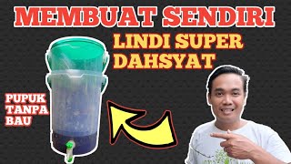 Pupuk Organik Super 'Lindi' Tanpa Aroma Bau dan Cocok Untuk Skala Rumah Tangga ' Tanpa Modal