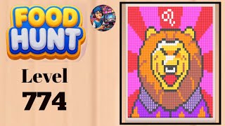 Food hunt pixel puzzle level 774 solution and walkthrough for gameplay 