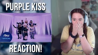 First Time Reacting to PURPLE KISS!! (Ponzona, Nerdy, and Can We Talk Again MV Reactions)