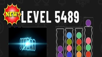BALL Sort Puzzle Level 5489