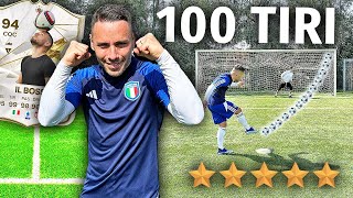 🎯⚽️ Faccio 100 TIRI: DOPO DUE ANNI RIPROVO la CHALLENGE di ZW JACKSON