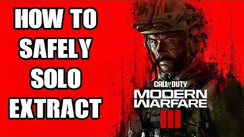 COD MW3 Modern Warfare 3 Zombies Beginners Guide: How To Easily Extract As Solo Player Gameplay