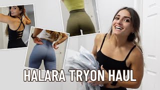 Halara Tryon Haul | Workout Basics You Need | Best Tummy-Control Leggings & Cute Tank Tops