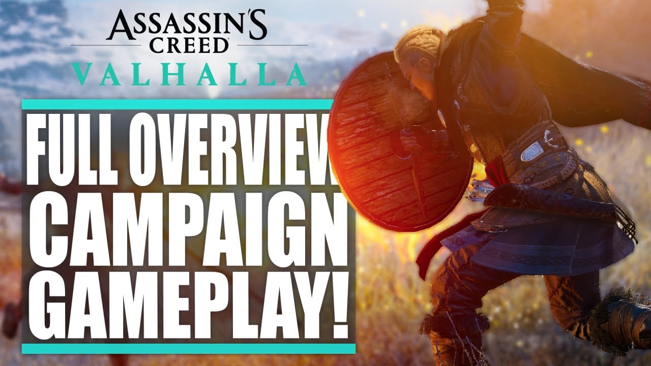 New Assassin S Creed Valhalla 30 Minute Gameplay Overview Youtube