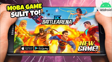 DC Battle Arena Tagalog Gameplay Tutorial | Solid Extra High Ang Graphics | Ang Ganda Neto! 🔥