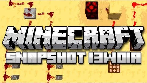 Minecraft: Daylight Sensor, Comparator, Weighted Pressure Plates (Snapshot 13w01a Part 1)