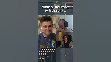 slime & nick react to luds beat... #Ludwig #Twitch #Shorts