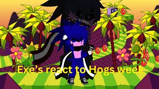 Exe's react to Hog's week(epilepsy warning)