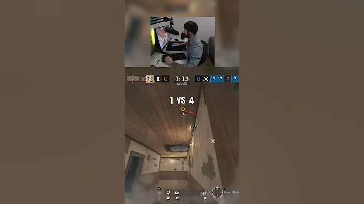 Crazy 1v5 in Rainbow Six Siege  #rainbowsixsiege #r6siege #gaming #rainbowsix