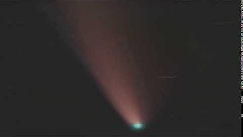 C/2020 F3 (NEOWISE) - horizontal video