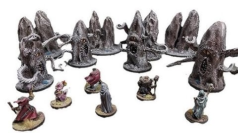 Making the classic Fantasy TTRPG monster A Roper for use in EZD6, Pathfinder and Dungeons & Dragons