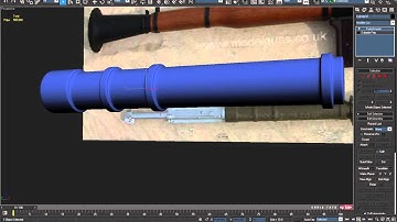 Model a High-Poly RPG Rocket Launcher in 3ds Max - Day 3.3