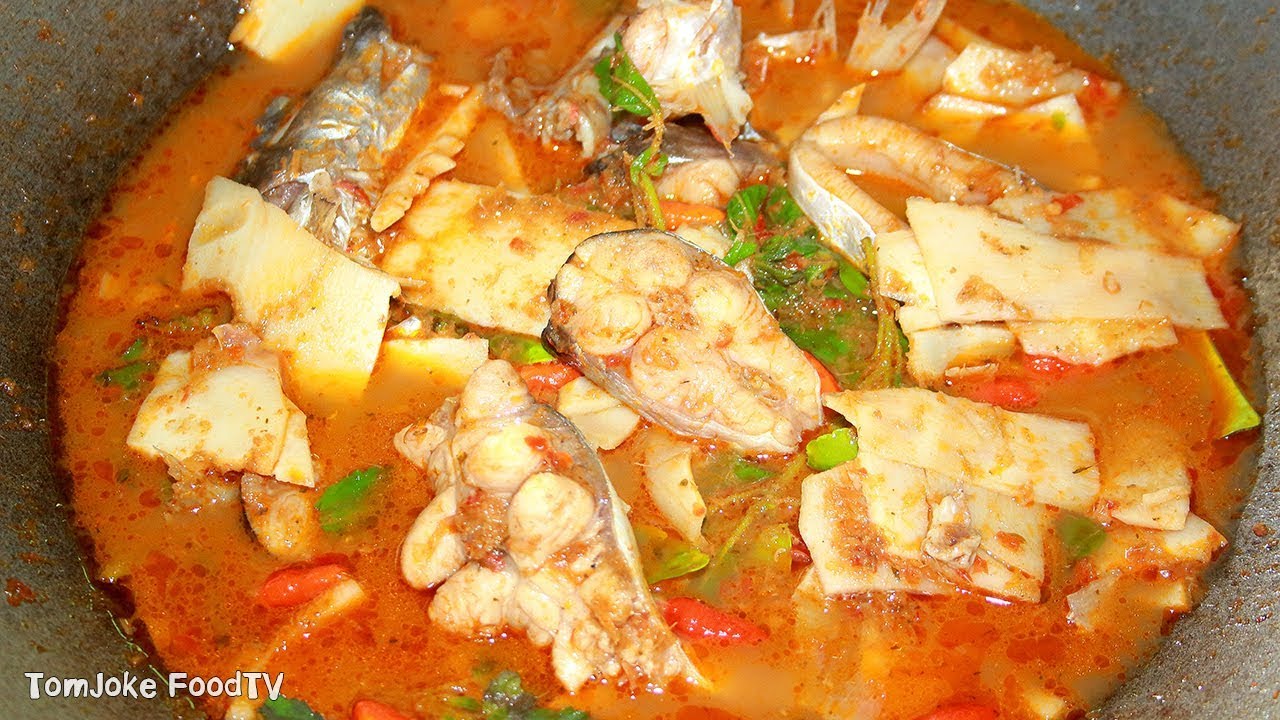 แกง หน่อไม้ ส้ม ใส่ ปลา New 2022 แกงปลาใส่หน่อไม้ดอง สูตรนี้หอมอร่อยเผ็ดร้อนทานกับข้าวเด็ดมาก Curry fish