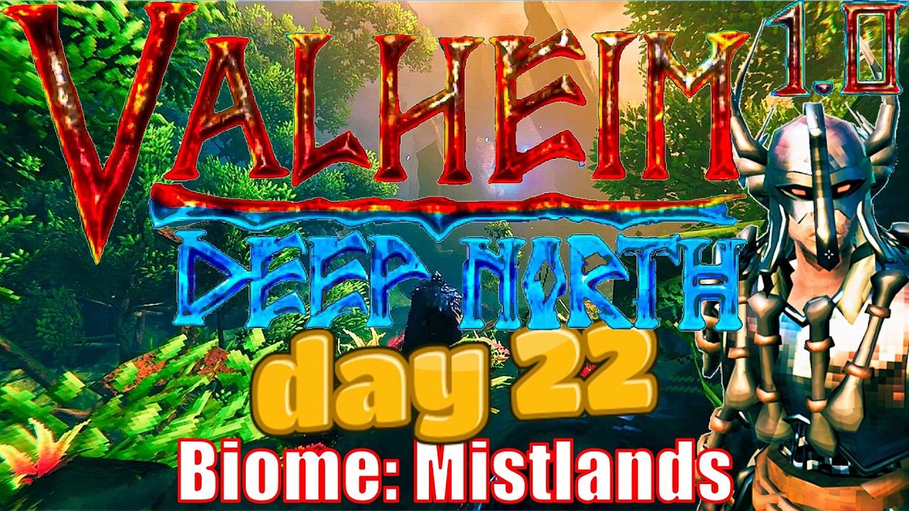 🔴LIVE: Exploring Mistlands Pt 2! | Valheim 1.0 Deep North - Day 22~