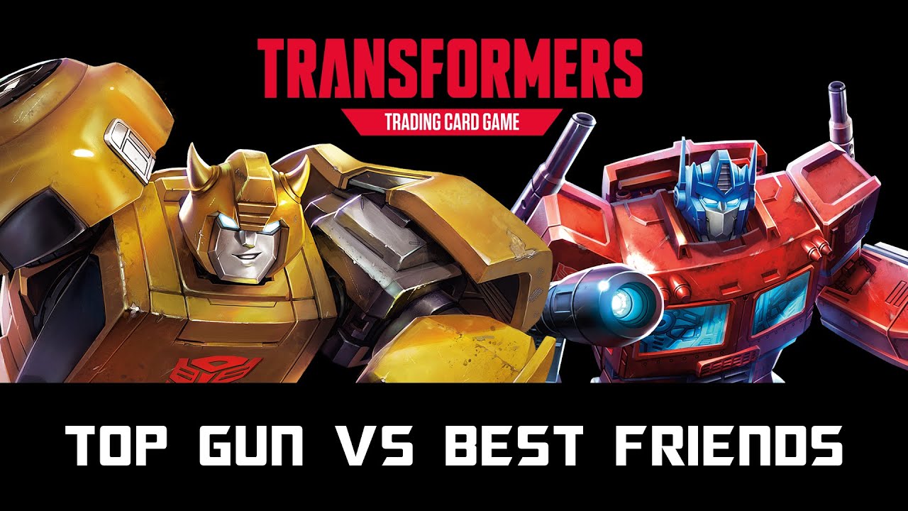 Transformers TCG Gameplay - Top Gun vs Best Friends