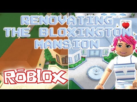 I Renovated The 200k Bloxington Mansion 207k Bloxburg Pre Built - dauntless trash roblox