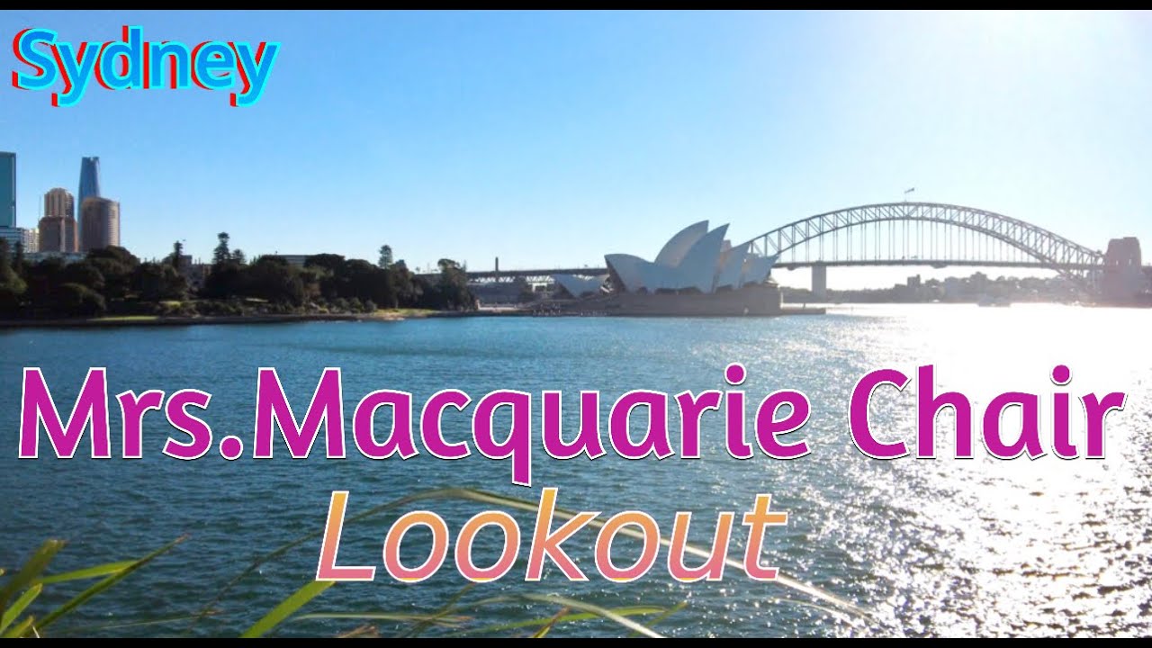 [4K] HYDE PARK, ROYAL BOTANIC GARDEN TOUR TO MRS. MACQUARIE CHAIR LOOKOUT