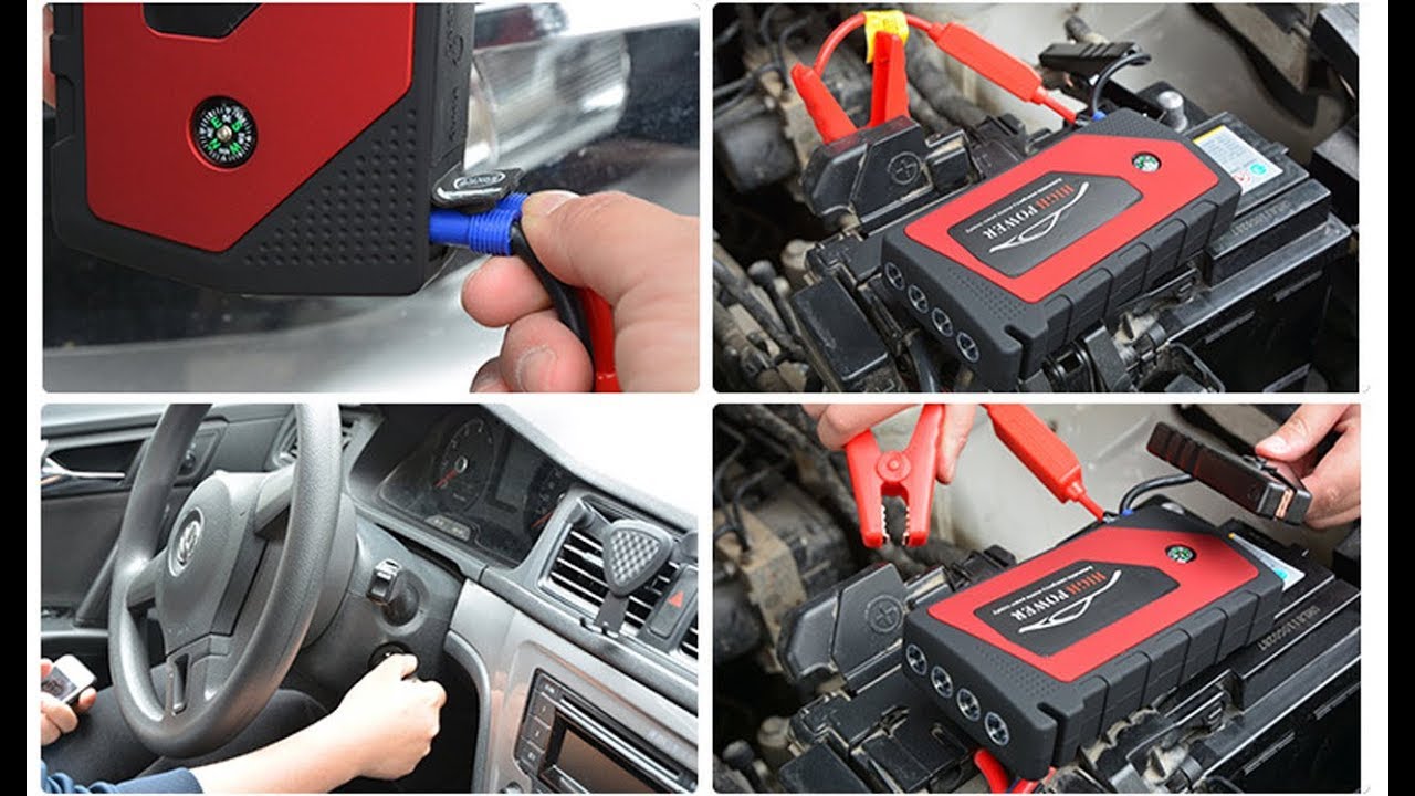 Портативное пуско зарядное устройство Jump Starter Джамп стартер High