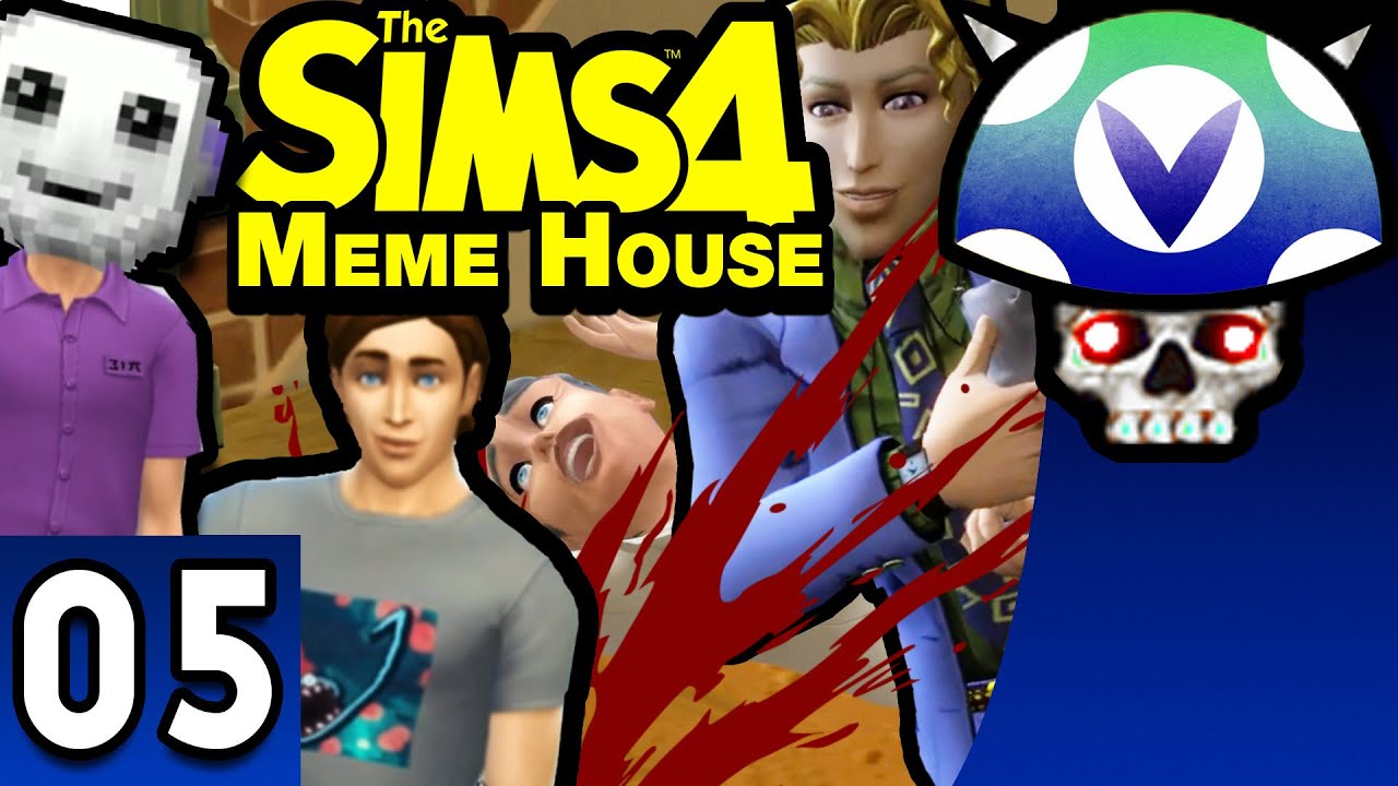 [Vinesauce] Joel - Sims 4: Meme House ( Part 5 )