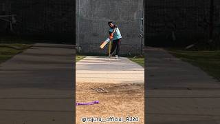 Six Hitting Practice Tennis Cricket Nets #shortvideo #cricket #tenniscricket #cricketpractice