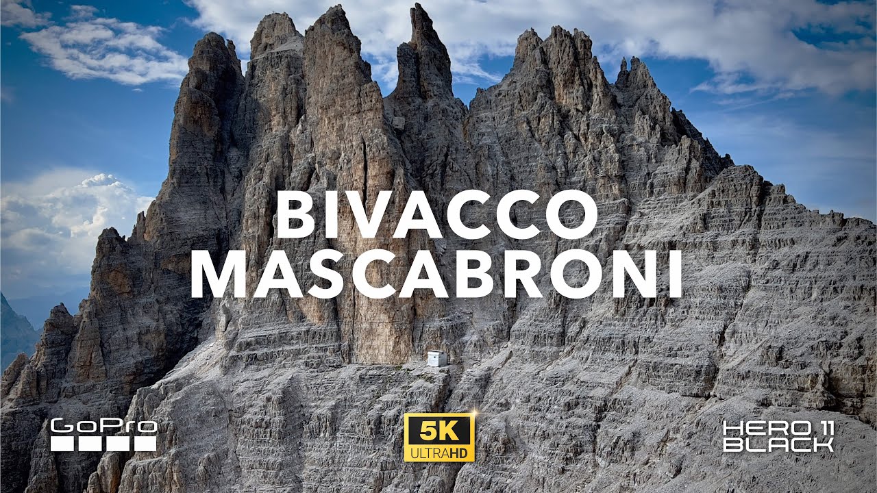 IL BIVACCO PIÙ BELLO DELLE DOLOMITI ai Mascabroni di Cima 11 | Dolomiti di Sesto [5K]